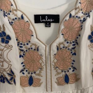 LULUS Floral Print dress